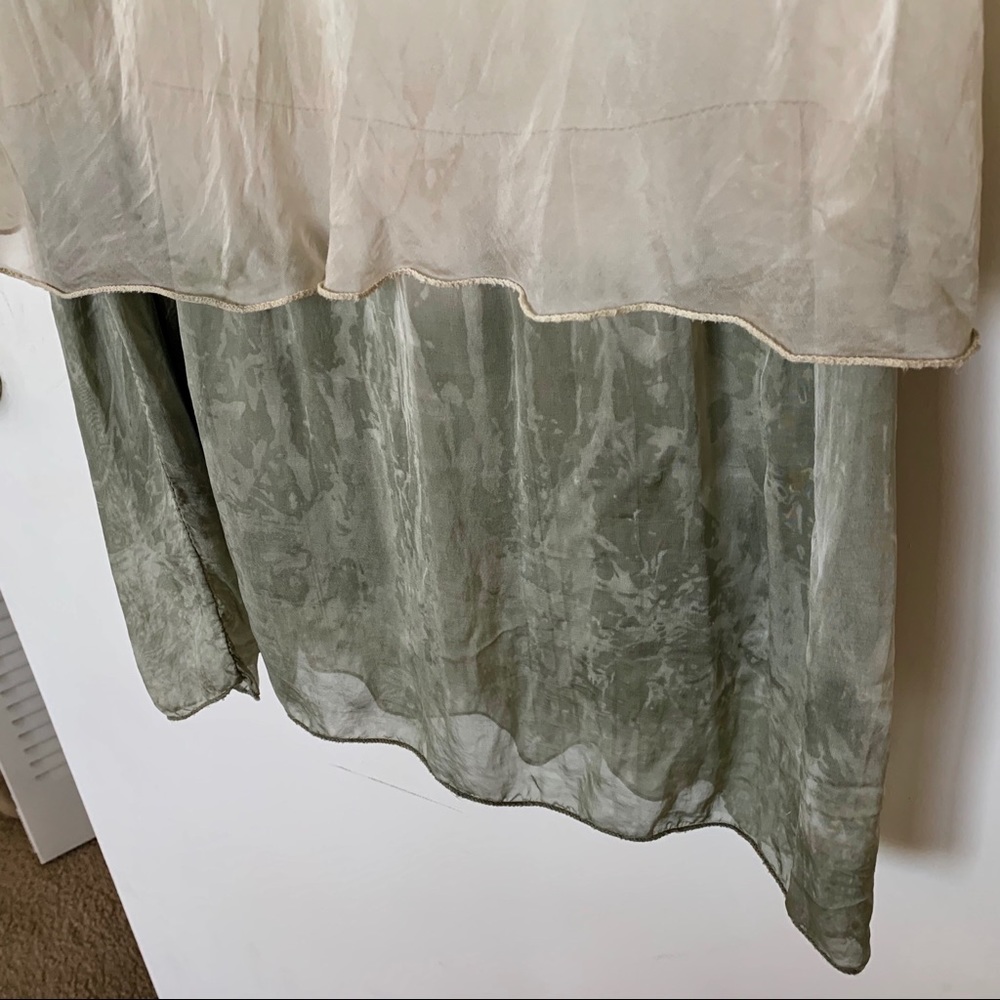 Silk Blouson dress - Picture 4 of 8